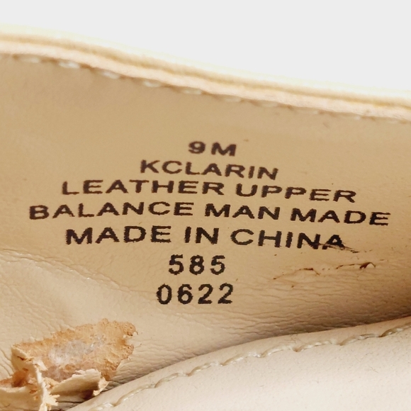 Calvin Klein Larin Leather Pointed Toe Tan Heeled Sandals O407 - Picture 11 of 16